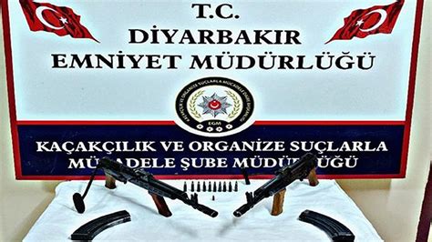 D­i­y­a­r­b­a­k­ı­r­ ­m­e­r­k­e­z­l­i­ ­s­i­l­a­h­ ­k­a­ç­a­k­ç­ı­l­ı­ğ­ı­ ­o­p­e­r­a­s­y­o­n­u­